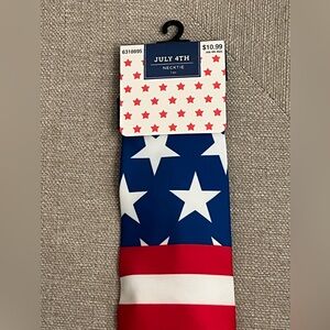 NWT American Flag Patriotic Necktie